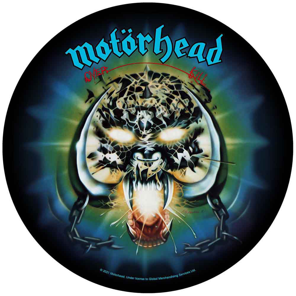 Motorhead Overkill Back Patch Front