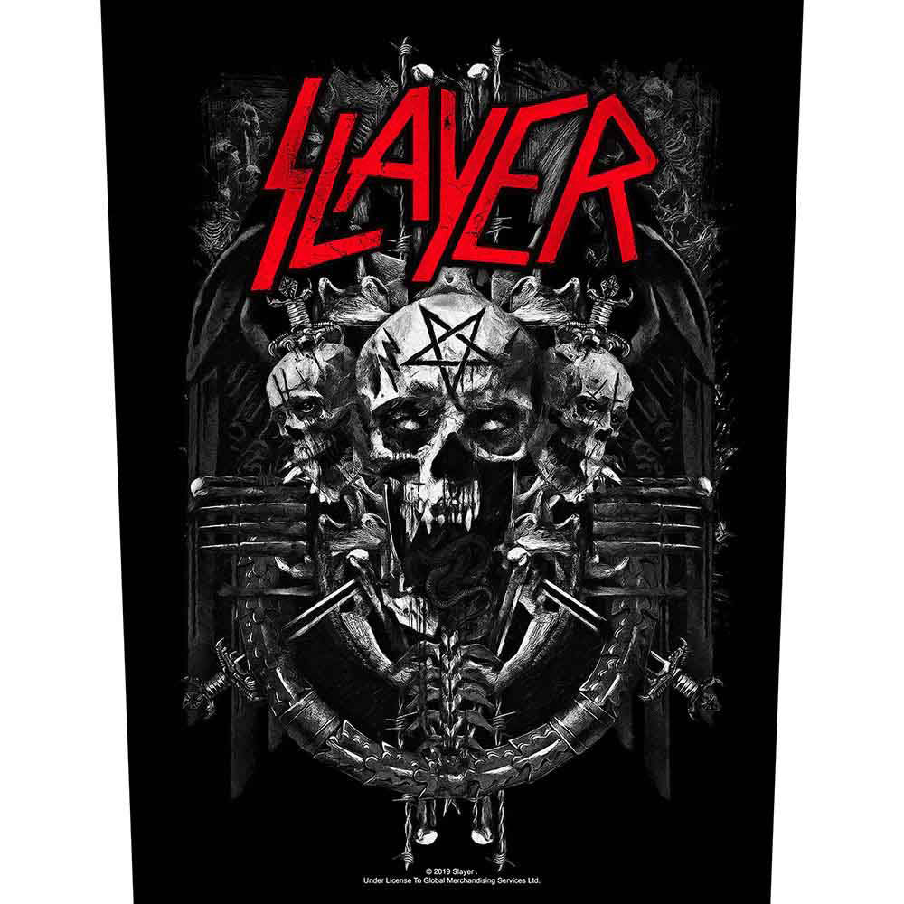 Slayer Demonic Back Patch Front