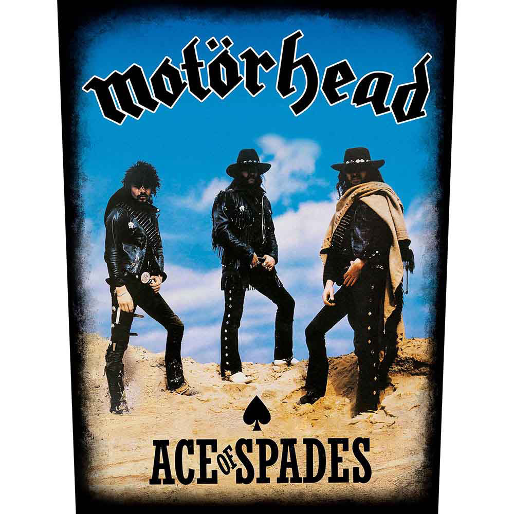 Motorhead Ace Of Spades 2020 Back Patch Front