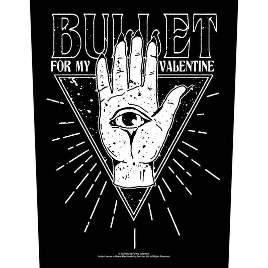 Bullet For My Valentine All Seeing Eye Back Patch Front