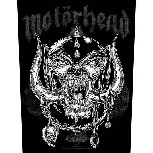 Motorhead Etched Iron Back Patch Front