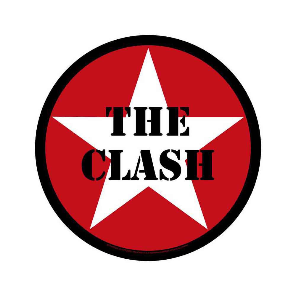 Clash Star Logo Back Patch Front
