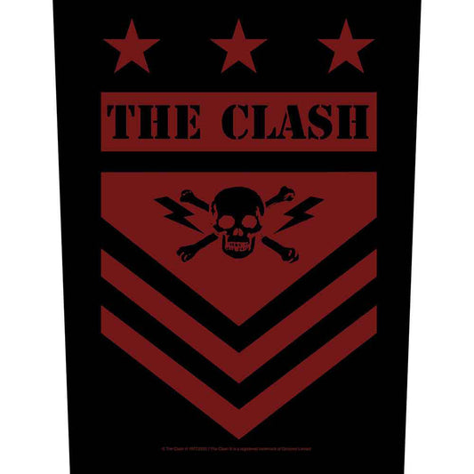 Clash Military Shield Back Patch Front