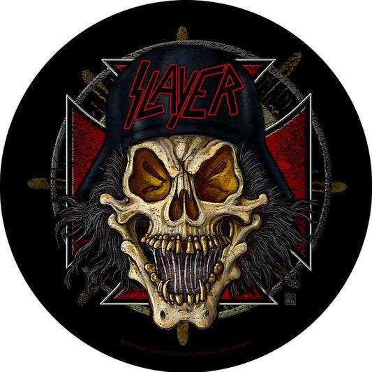 Slayer Wehrmacht Circular Back Patch Front