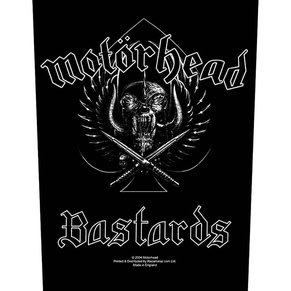 Motorhead Bastards Back Patch Front