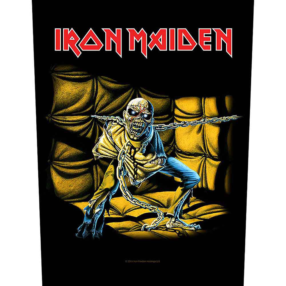 Iron Maiden Piece Of Mind Back Patch Front