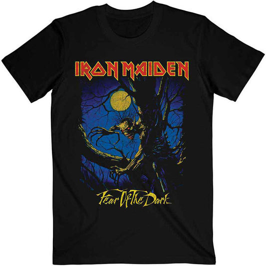 Iron Maiden Fear Of The Dark Moonlight T-shirt Front
