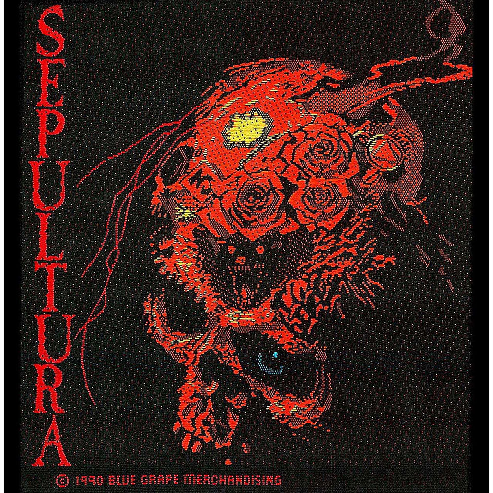 Sepultura Beneath The Remains Woven Patch Front