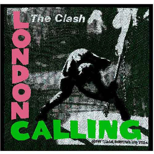 Clash London Calling Woven Patch Front