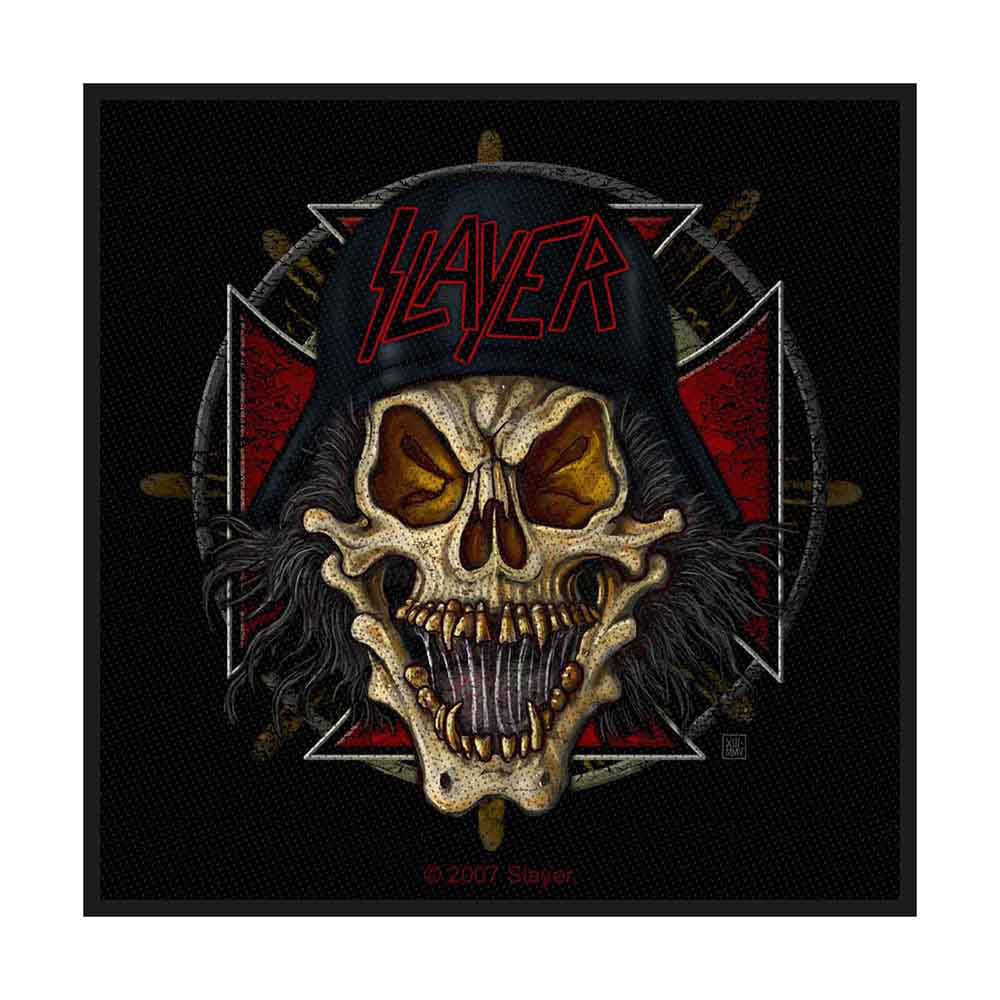 Slayer Slaytanic Wehrmacht Woven Patch Front