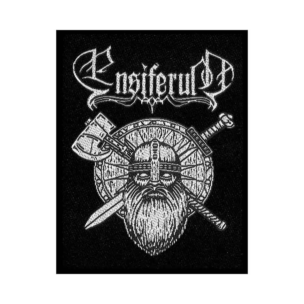 Ensiferum Sword & Axe Woven Patch Front