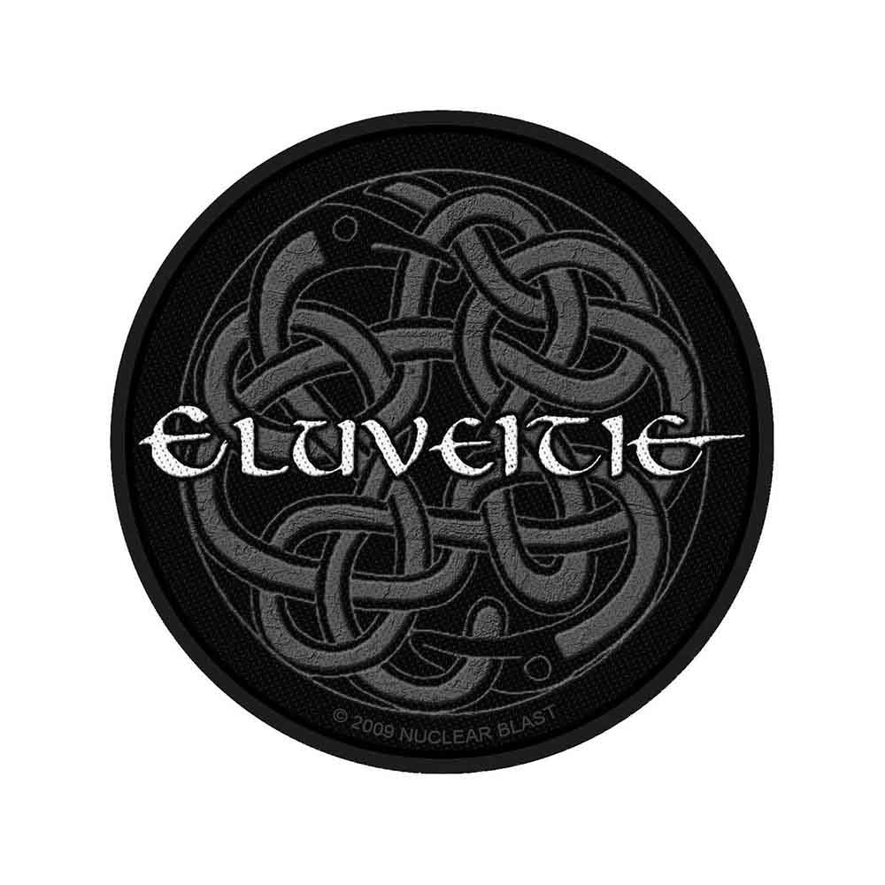 Eluveitie Celtic Knot Woven Patch Front
