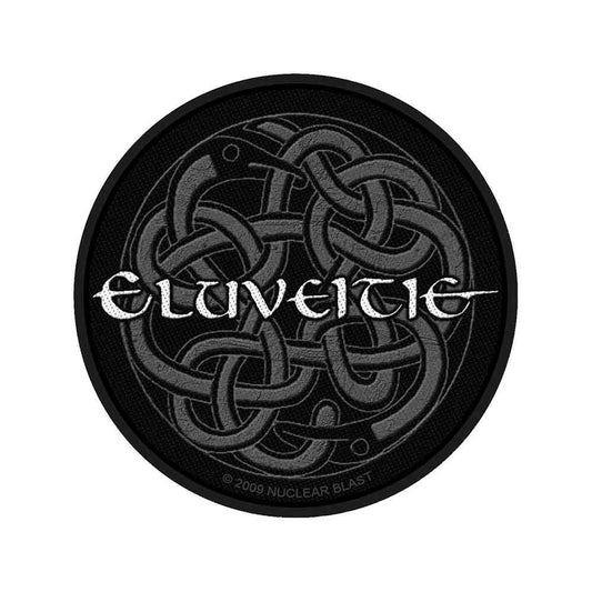 Eluveitie Celtic Knot Woven Patch Front