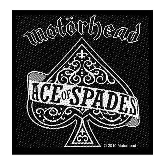 Motorhead Ace Of Spades Woven Patch Front