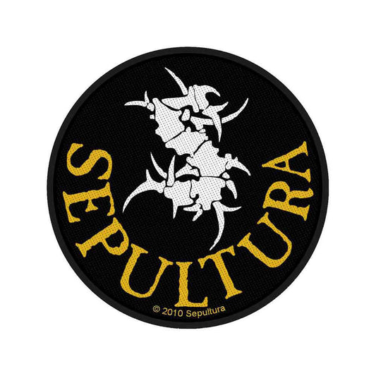 Sepultura Circular Logo Woven Patch Front