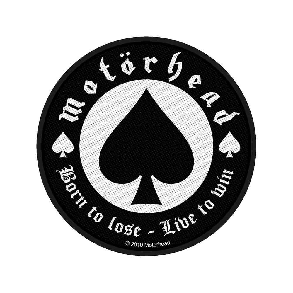 Motorhead Born To Lose Woven Patch Front