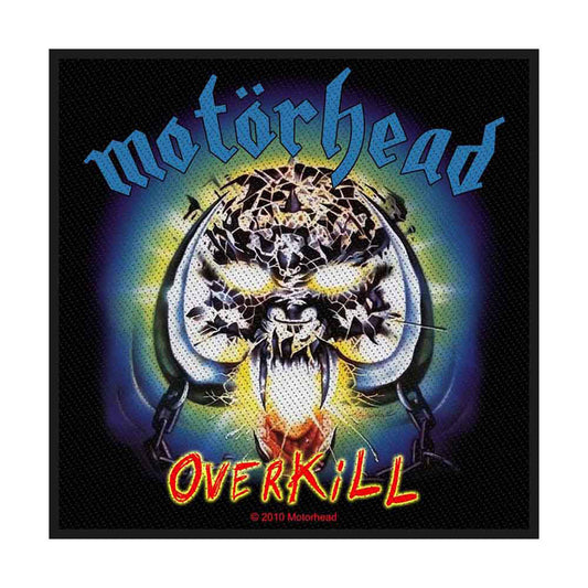 Motorhead Overkill Woven Patch Front