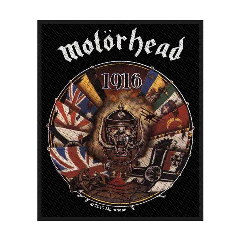 Motorhead 1916 Woven Patch Front
