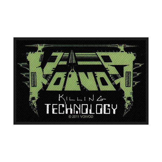 Voivod Killing Technology Woven Patch Front