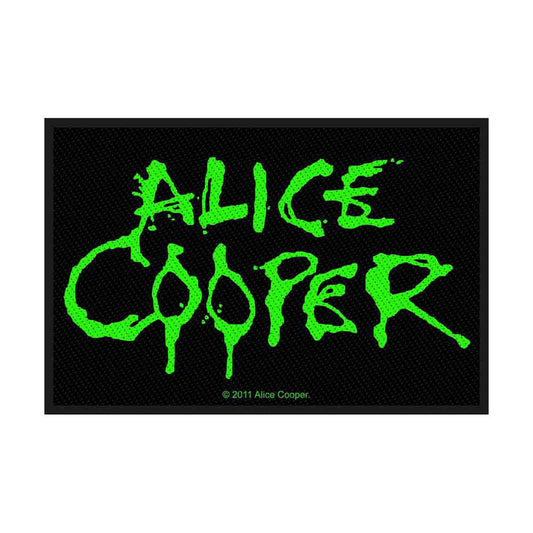 Alice Cooper Logo Woven Patch Front