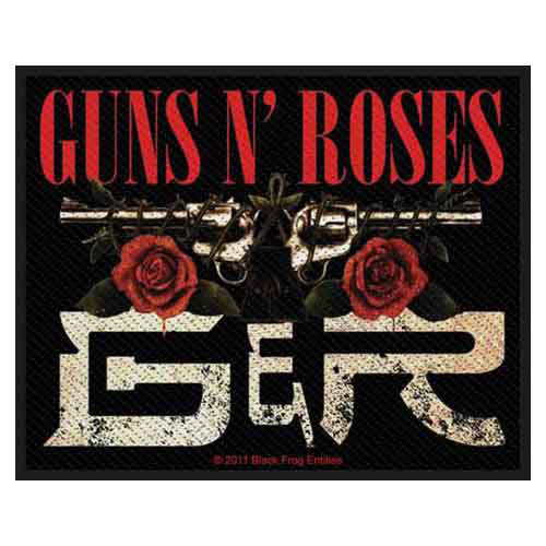 Guns N Roses Japanese Logo Woven Patch Front