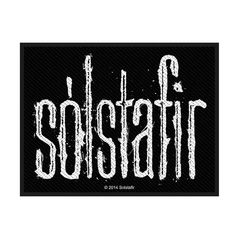 Solstafir Logo Woven Patch Front