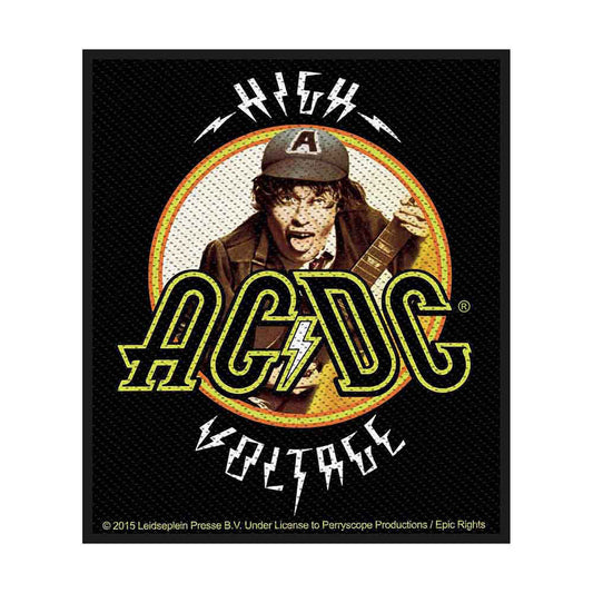 AC/DC High Voltage Angus Woven Patch Front