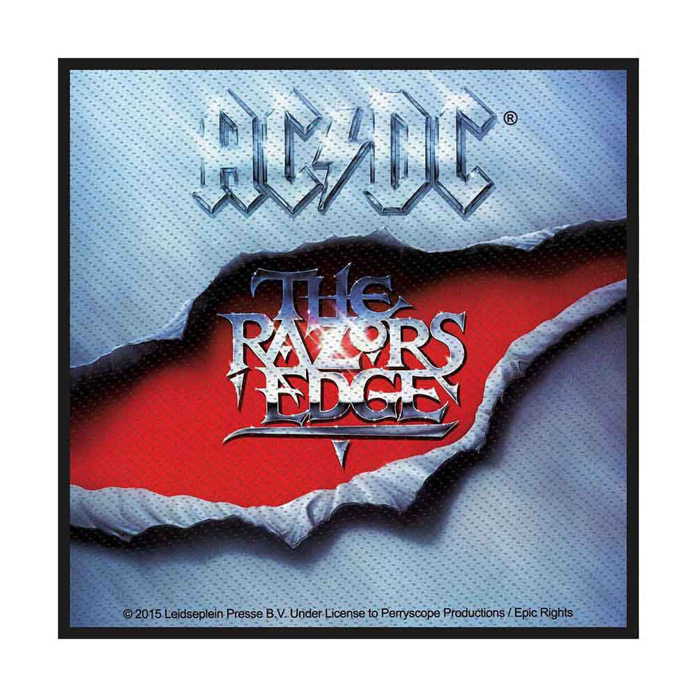 AC/DC The Razors Edge 2 Woven Patch Front