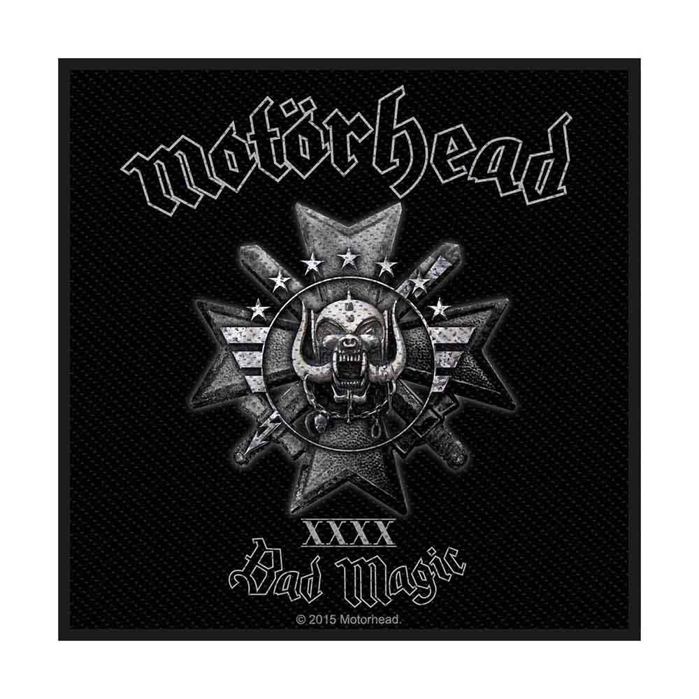 Motorhead Bad Magic Woven Patch Front