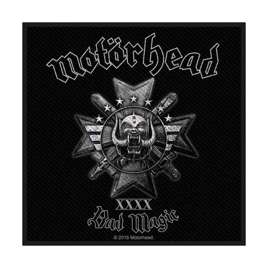 Motorhead Bad Magic Woven Patch Front