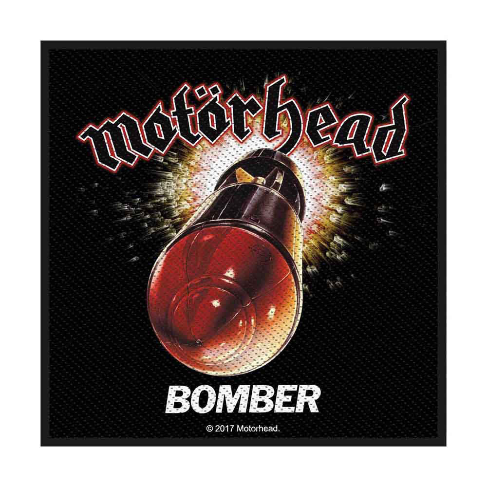 Motorhead Bomber Woven Patch Front