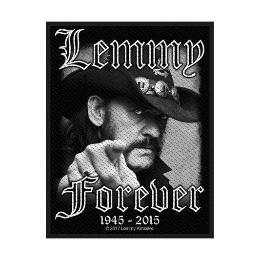 Lemmy Forever Woven Patch Front