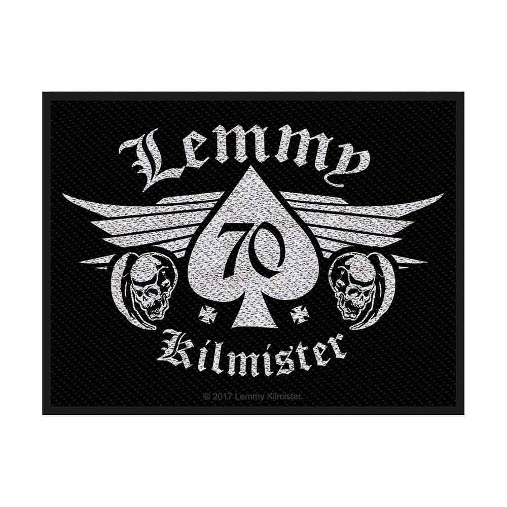 Lemmy 70 Kilmister Woven Patch Front