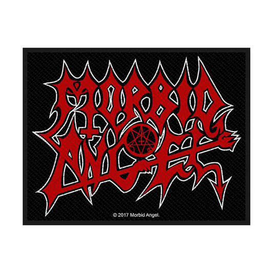 Morbid Angel Logo Woven Patch Front