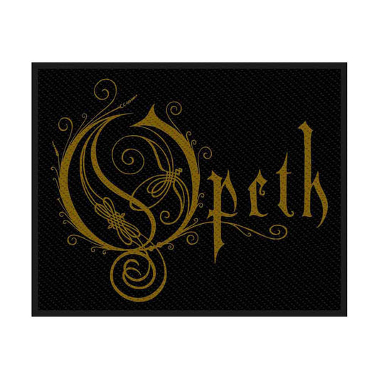Opeth Logo Woven Patch Front