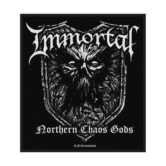 Immortal Northern Chaos Gods Woven Patch Front