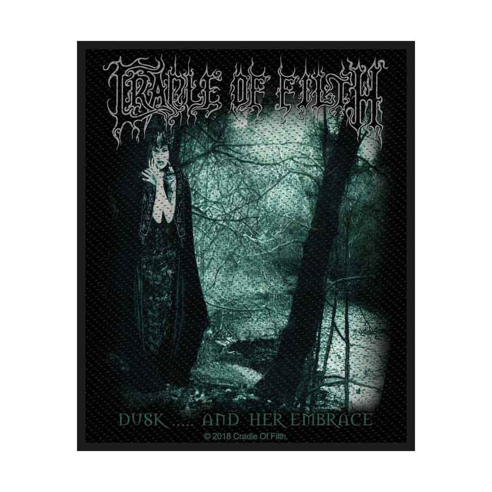 Cradle Of Filth Dusk & Her Embrace Woven Patch Front