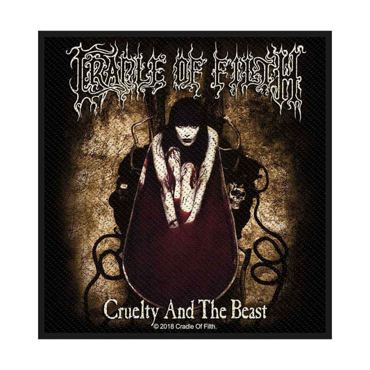 Cradle Of Filth Cruelty And The Beast Woven Patch Front