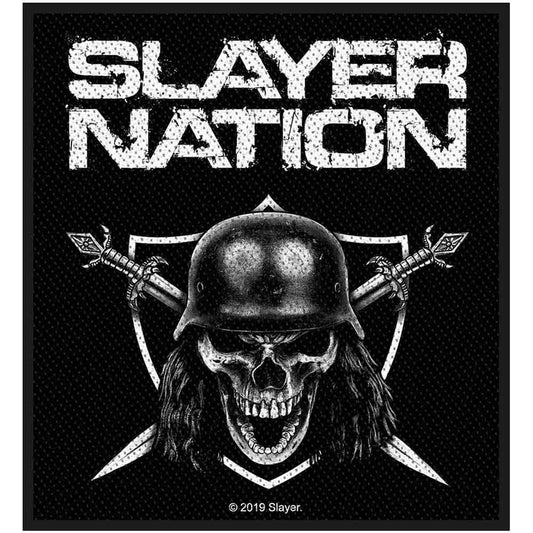 Slayer Nation Woven Patch Front