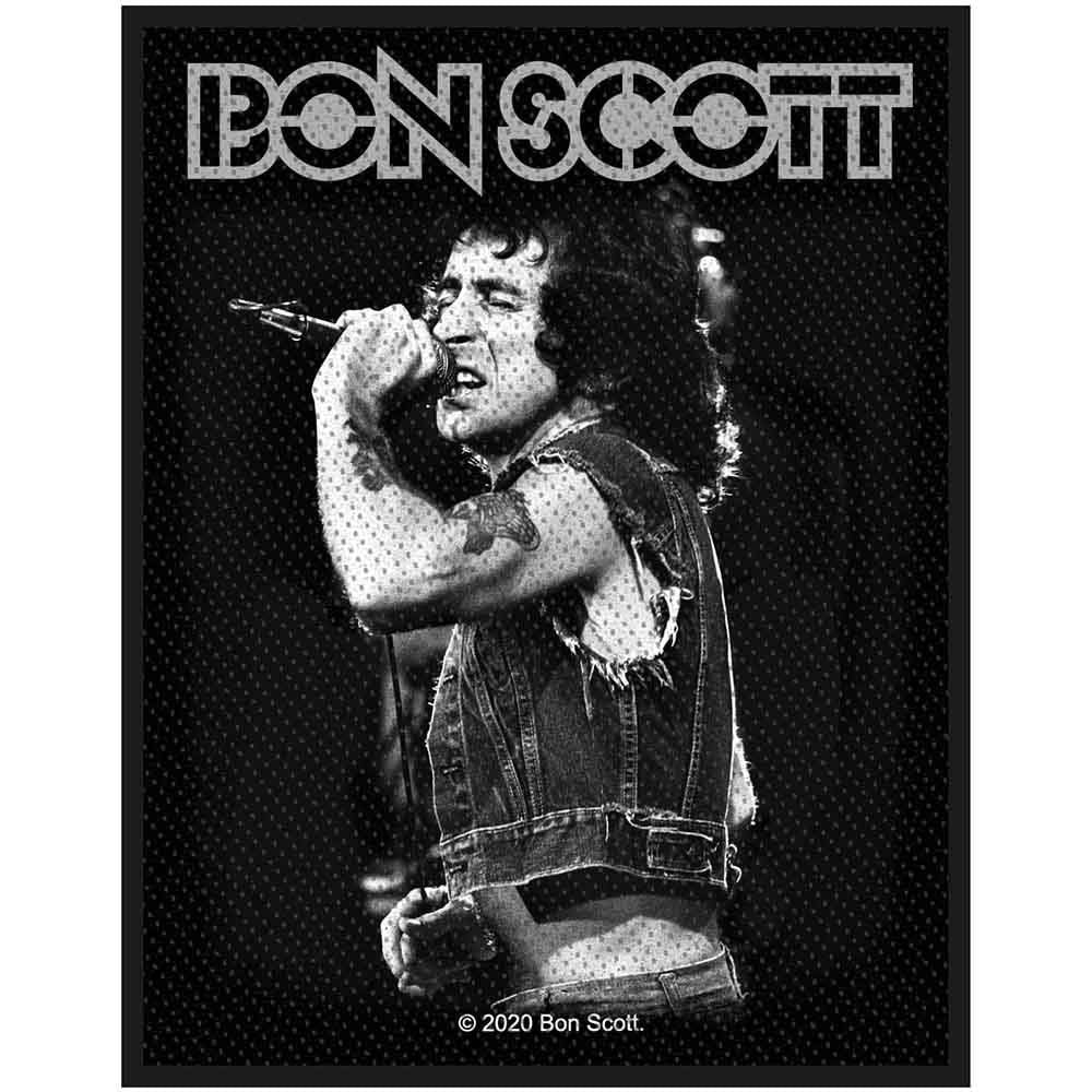 Bon Scott Woven Patch Front