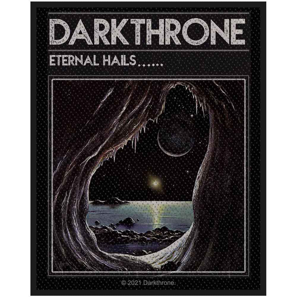Dark Throne Eternal Hails Woven Patch Front