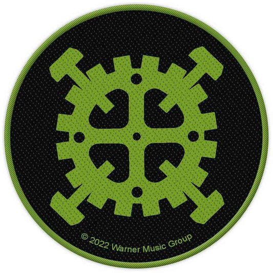 Type O Negative Gear Logo Woven Patch Front
