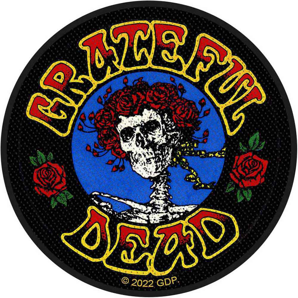 Grateful Dead Vintage Bertha Seal Woven Patch Front