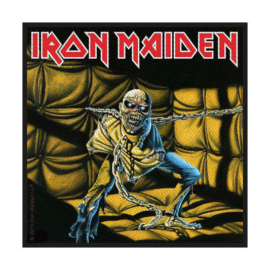 Iron Maiden Piece Of Mind Woven Patch Front