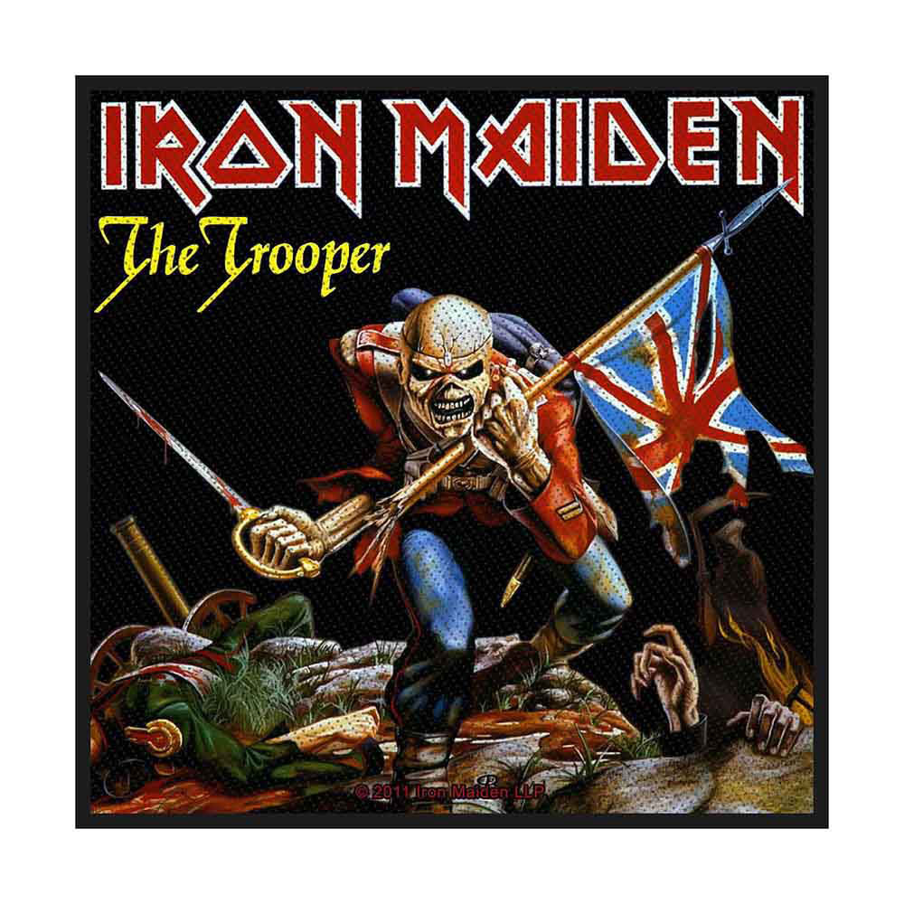 Iron Maiden The Trooper Woven Patch Front