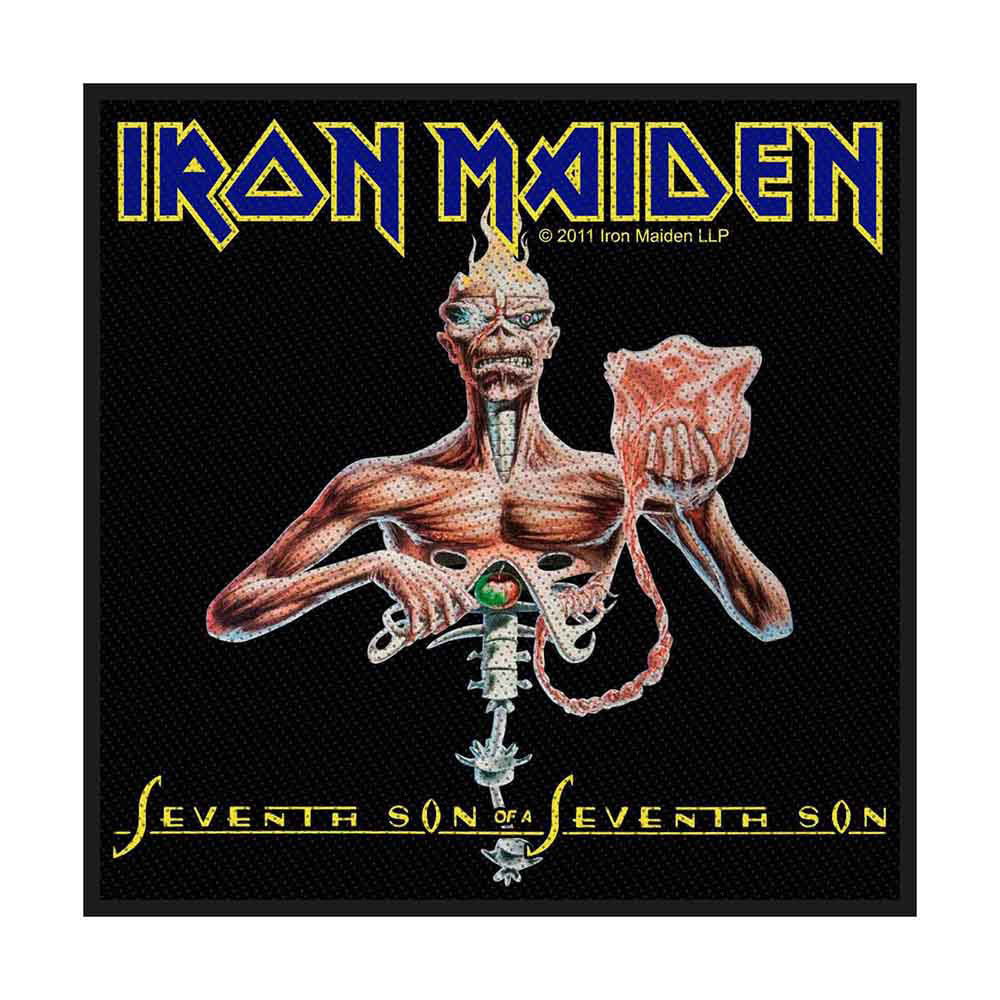 Iron Maiden Seventh Son Woven Patch Front