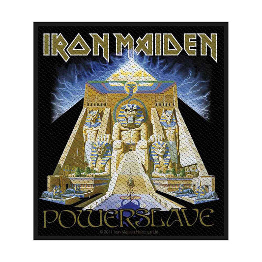 Iron Maiden Powerslave Woven Patch Front