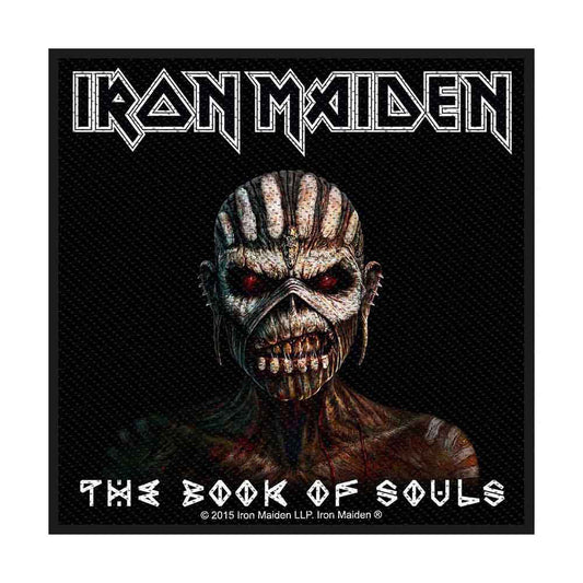 Iron Maiden The Book Of Souls Woven Patch Front