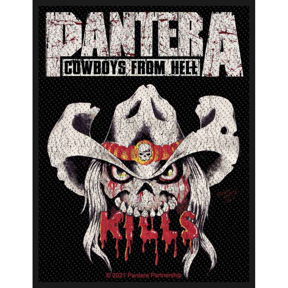 Pantera Kills Woven Patch Front