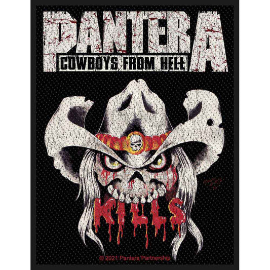 Pantera Kills Woven Patch Front